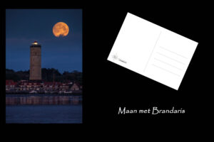 Brandaris met de maan