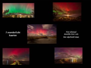 kaartenset noorderlicht terschelling