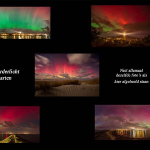 kaartenset noorderlicht terschelling