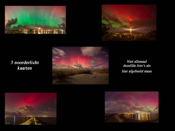 kaartenset noorderlicht terschelling